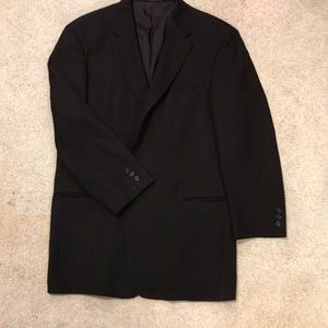 Hugo Boss Men’s Black Blazer 48R. 3 Button